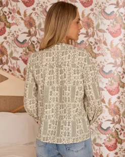 Angie imprimer Blouse