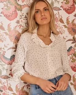 Anina Blouse à pois
