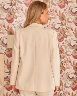 Blazer Margot Écru