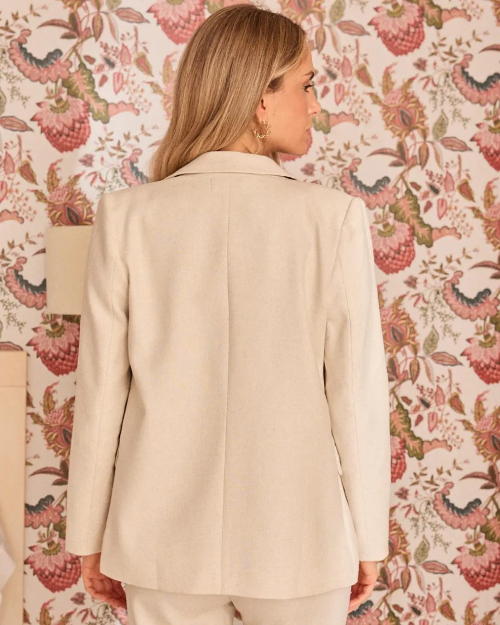 Blazer Margot Écru