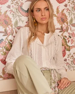 Blouse broderie Sabrina
