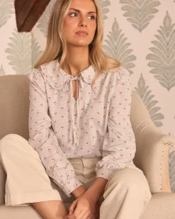 Blouse à col Juliette