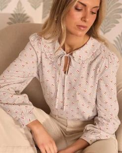 Blouse à col Juliette