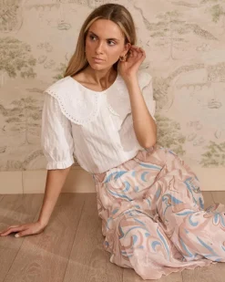 Blouse à col Simona