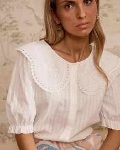 Blouse à col Simona