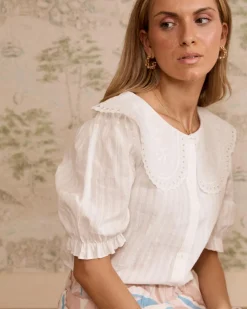 Blouse à col Simona