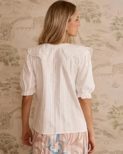 Blouse à col Simona