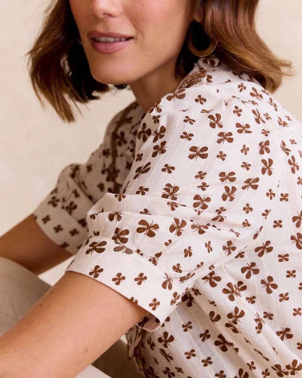 Blouse imprimée Astera