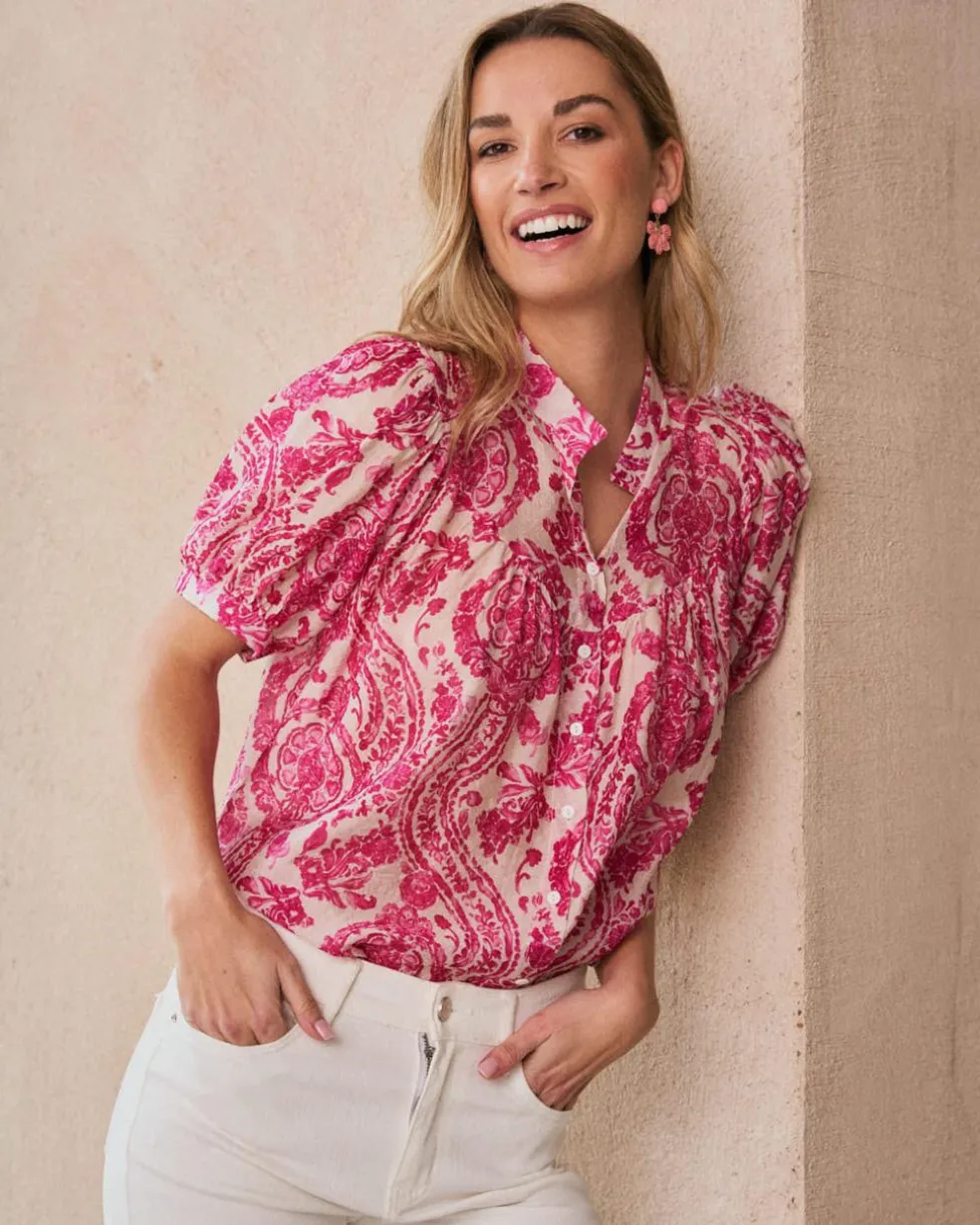 Blouse imprimée Elisabeth