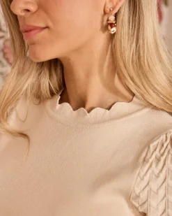 Boucles d’oreilles en pierre Zen