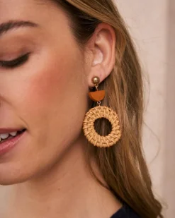 Boucles d’oreilles rondes Voine