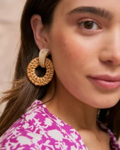 Boucles d’oreilles rondes Vère