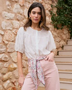 Chemise avec broderie Lua