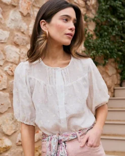 Chemise avec broderie Lua