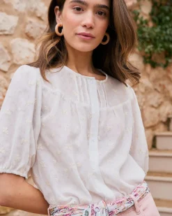 Chemise avec broderie Lua