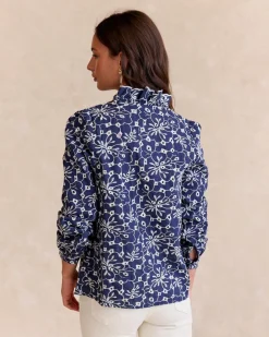 Chemise brodée Guada