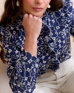 Chemise brodée Guada