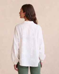 Chemise brodée Lidia