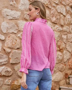 Chemise brodée Tibi