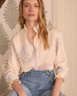 Chemise Eulalia Flowers
