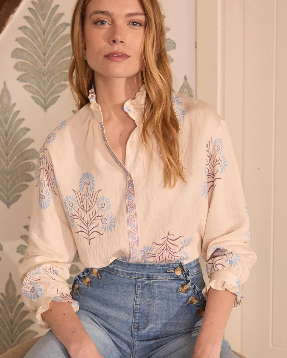 Chemise Eulalia Flowers