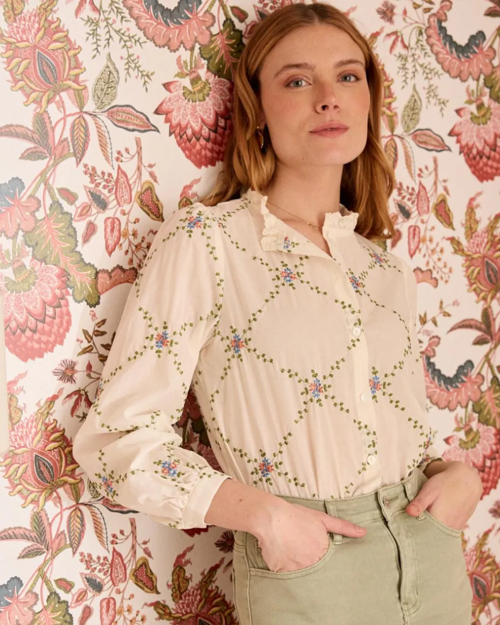 Chemise Perlina Flowers