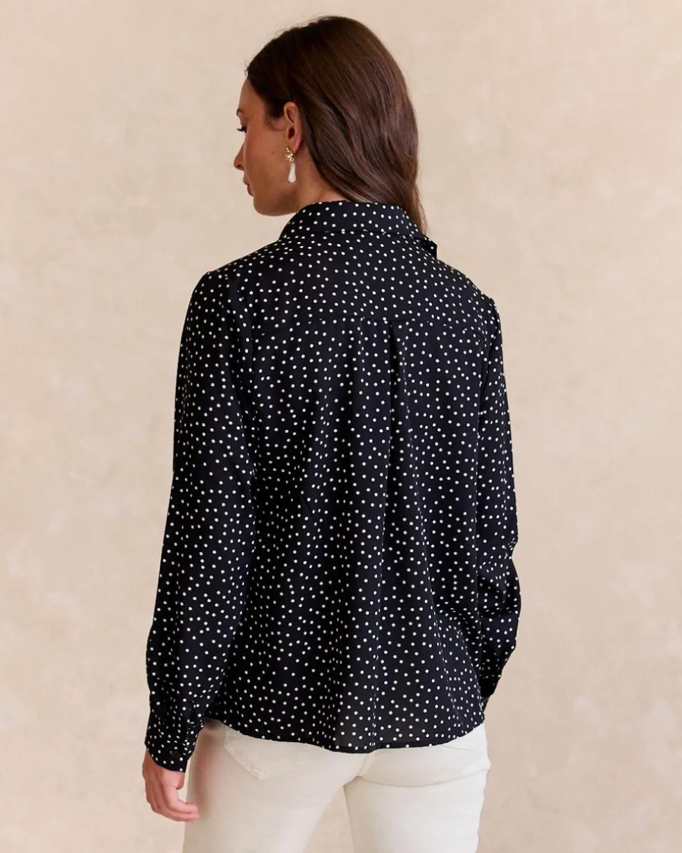 Chemise à pois Pareli