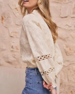 Dafne Blouse brodée