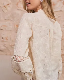 Dafne Blouse brodée