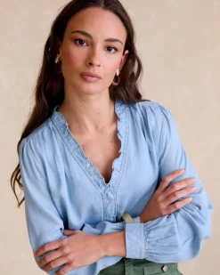 Denim Beatriz Blouse