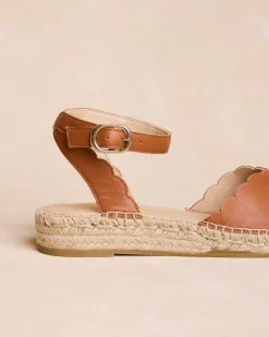 Espadrille en cuir Issota