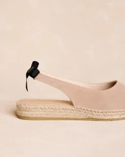 Espadrille à nœud Iris