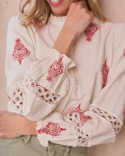 Herena Chemise brodée