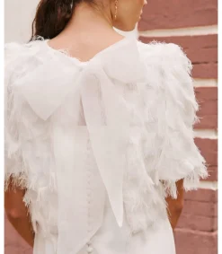 Robe de mariée lavande