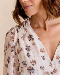 Robe à fleurs thaïlandaises
