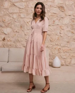 Robe froncée Melissa