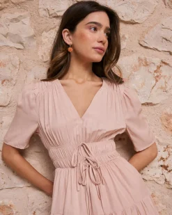 Robe froncée Melissa