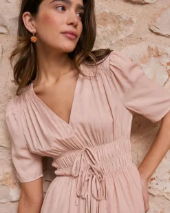 Robe froncée Melissa