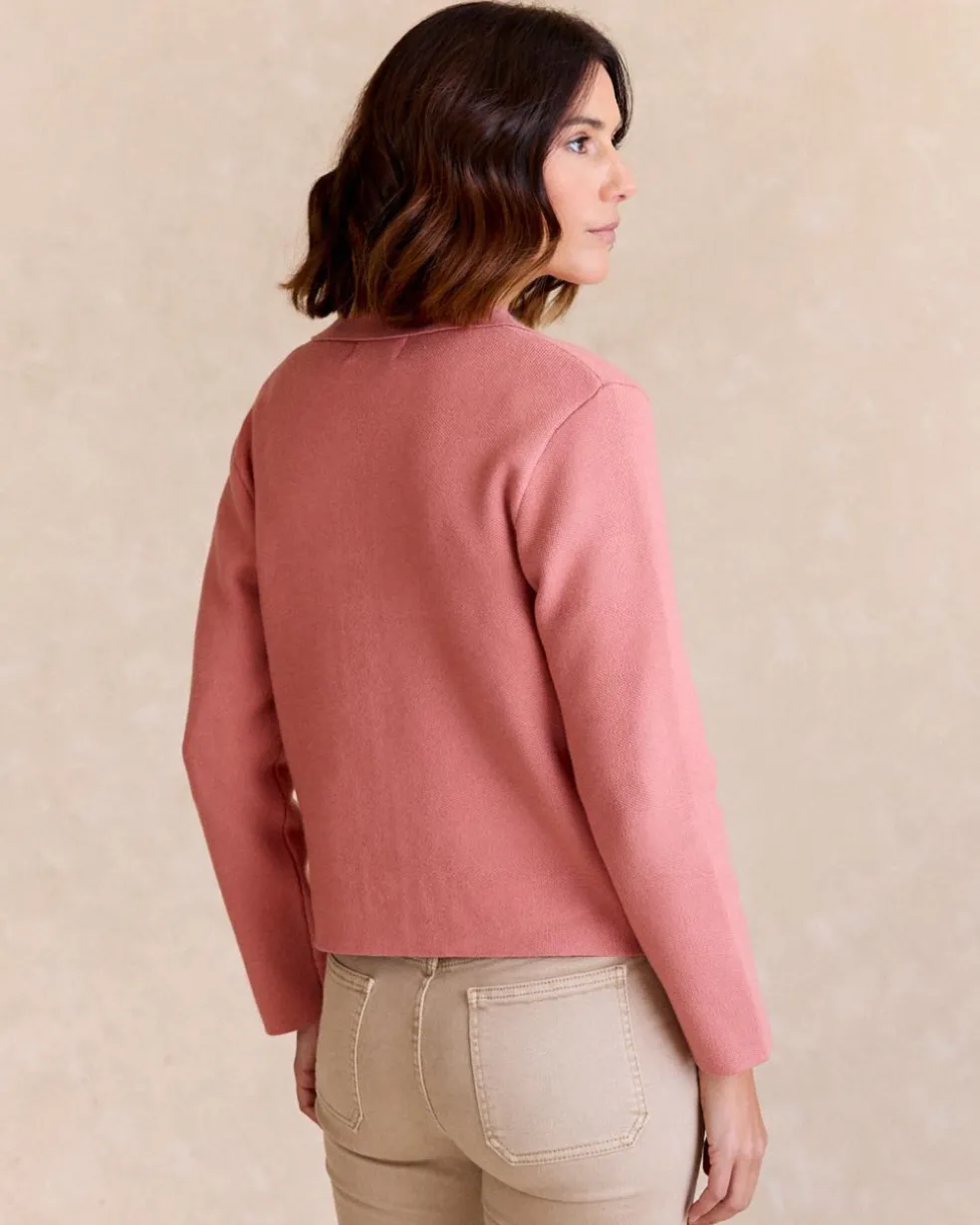Veste courte rose